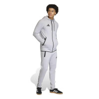 adidas Tiro Travel Jogging Suit Full-Zip Grey