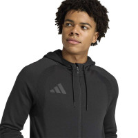 adidas Tiro Travel Joggingpak Full-Zip Zwart