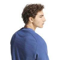 adidas Argentina Tiro Travel Crew Sweater 2026-2028 Blue Gold