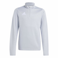 adidas Entrada 26 Tracksuit 1/4-Zip Kids Grey Black