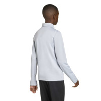 adidas Entrada 26 Tracksuit 1/4-Zip Kids Grey Black