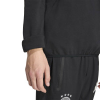 adidas Germany Tiro Travel Crew Sweater 2026-2028 Black White