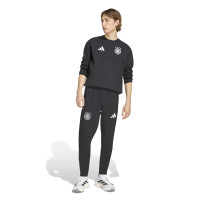 adidas Germany Tiro Travel Crew Tracksuit 2026-2028 Black White