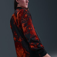 Nike Nederland Hollywood Keepersshirt Lange Mouwen Zwart Oranje