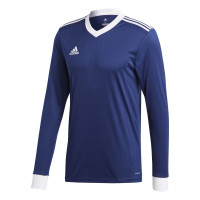adidas Tabela 18 Voetbalshirt Lange Mouwen Donkerblauw Wit