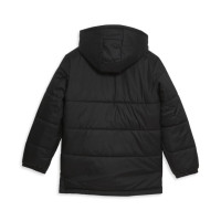 PUMA TeamLiga Kids Winter Jacket Black White
