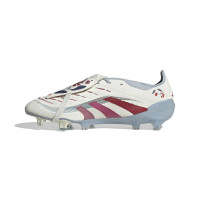 adidas Predator TFG Elite FT Gras Football Boots (FG) Off White Grey Pink Red