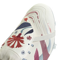 adidas Predator TFG Elite FT Gras Football Boots (FG) Off White Grey Pink Red