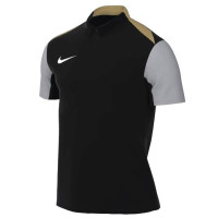 Nike Academy Pro 24 Polo Zwart Grijs Goud Wit