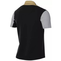 Nike Academy Pro 24 Polo Zwart Grijs Goud Wit