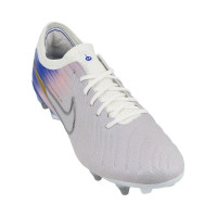 Nike Tiempo Legend 10 Elite Iron Stud Football Boots (SG) Pro Player Grey Blue Pink