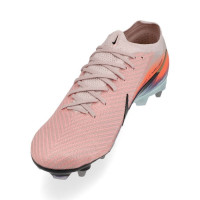 Nike Zoom Mercurial Vapor 16 Elite IJzeren-Nop Voetbalschoenen (SG) Pro Player Roze Blauw Turquoise