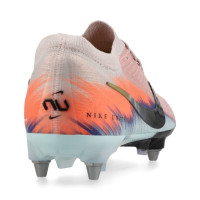 Nike Zoom Mercurial Vapor 16 Elite IJzeren-Nop Voetbalschoenen (SG) Pro Player Roze Blauw Turquoise