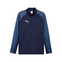 PUMA teamLIGA26 Trainingstrui 1/4-Zip Donkerblauw