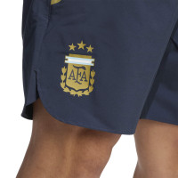 adidas Argentina Tiro Travel Short 2026-2028 Dark Blue Gold