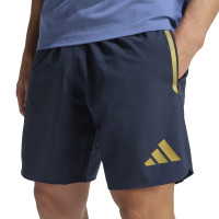 adidas Argentina Tiro Travel Short 2026-2028 Dark Blue Gold