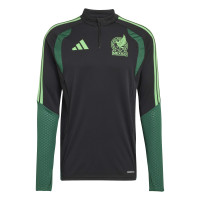 adidas Mexico Trainingstrui 1/4-Zip 2026-2028 Zwart Lichtgroen Groen