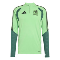 adidas Mexico Trainingstrui 1/4-Zip 2026-2028 Lichtgroen Groen Zwart
