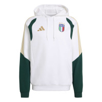 adidas Italië Sweat Hoodie 2026-2028 Wit Groen Goud