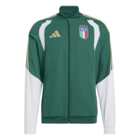 adidas Italië Presentatie Trainingspak Full-Zip 2026-2028 Groen Wit Goud