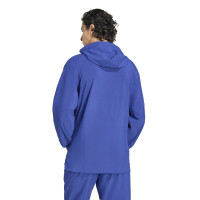 adidas Italy Tiro Travel Tracksuit Full-Zip 2026-2028 Blue Gold