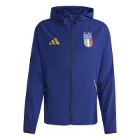 adidas Italy Tiro Travel Tracksuit Full-Zip 2026-2028 Blue Gold