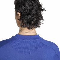 adidas Italy Tiro Travel Crew Tracksuit 2026-2028 Blue Gold