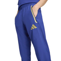 adidas Italy Tiro Travel Crew Tracksuit 2026-2028 Blue Gold
