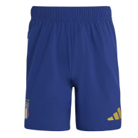 adidas Italië Tiro Travel Broekje 2026-2028 Blauw Goud