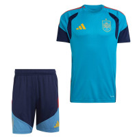 adidas Spain Training Set 2026-2028 Light Blue Dark Blue Yellow