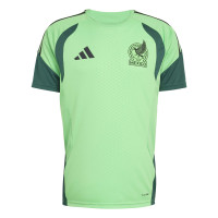 adidas Mexico Trainingsshirt 2026-2028 Lichtgroen Zwart Groen