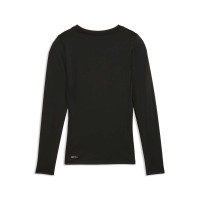 PUMA TeamLiga26 Long Sleeve Base Layer Kids Black