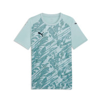 PUMA TeamFinal Graphic Football Shirt Mint Green