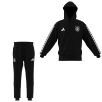 adidas Germany DNA Tracksuit Hooded 2026-2028 Black White
