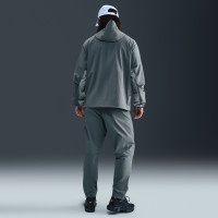 Nike FC Barcelona Tech Woven Jacket 2025-2026 Dark Grey Black