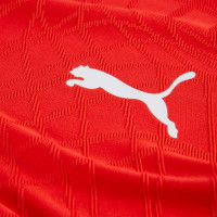 PUMA TeamFinal26 Knit Football Shirt Red White