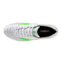 Mizuno Morelia II Elite Gras Football Shoes (FG) White Green Silver