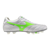 Mizuno Morelia II Elite Gras Football Shoes (FG) White Green Silver