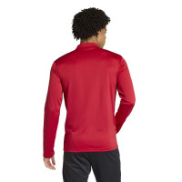 adidas Entrada 26 Full-Zip Tracksuit Red Black