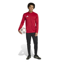 adidas Entrada 26 Full-Zip Tracksuit Red Black