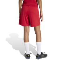 adidas Entrada 26 Voetbalbroekje Dames Rood Wit