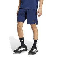 adidas Tiro Travel Joggingpak Korte Broek Donkerblauw Zwart