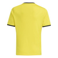 adidas Entrada 26 Kids Football Shirt Yellow Black