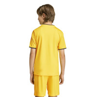 adidas Entrada 26 Kids Football Shirt Yellow Black