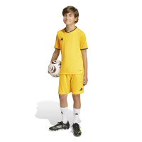 adidas Entrada 26 Kids Football Shirt Yellow Black