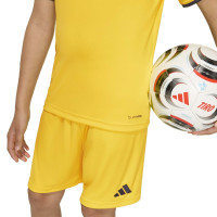 adidas Entrada 26 Kids Football Shirt Yellow Black