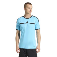 adidas REF 26 Short Sleeve Referee Shirt Blue Black