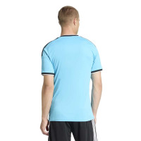 adidas REF 26 Short Sleeve Referee Shirt Blue Black