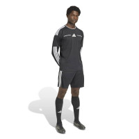 adidas REF 26 Scheidsrechtersshirt Lange Mouwen Zwart Wit