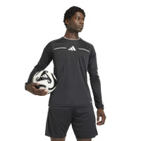adidas REF 26 Scheidsrechtersshirt Lange Mouwen Zwart Wit